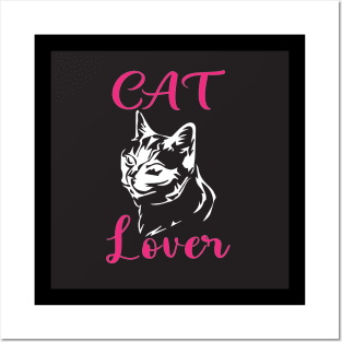 cats lover Posters and Art